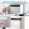 Midea Lavavajillas Pequeño Blanco 55 cm para 6 servicios - Lavavajilla Compacto y Portatil sin Instalación - Lavaplatos con Programa Eco Ahorro, Filtro Antibacterias y Programación Horaria #5