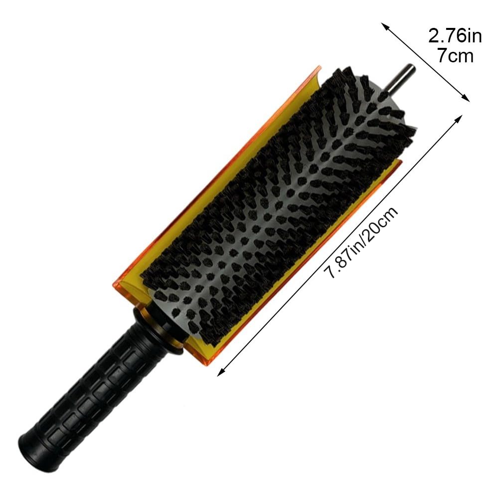 Kit De Brosses À Farter pour Skis – Brosses À Farter pour Snowboard Skis avec Manche Housse, Faciles À Manipuler, Ensemble De Brosses À Farter Durables