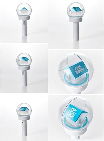 BOYNEXTDOOR Official LightStick + 6 بطاقات صور رسمية و3 مجموعات بطاقات صور إضافية