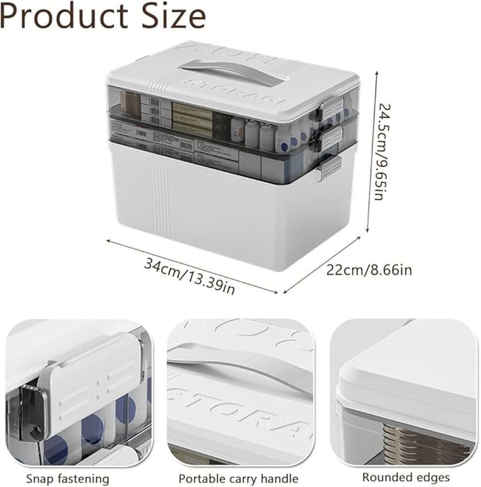 Elegante Caja organizadora de Pastillas. Solución versátil para