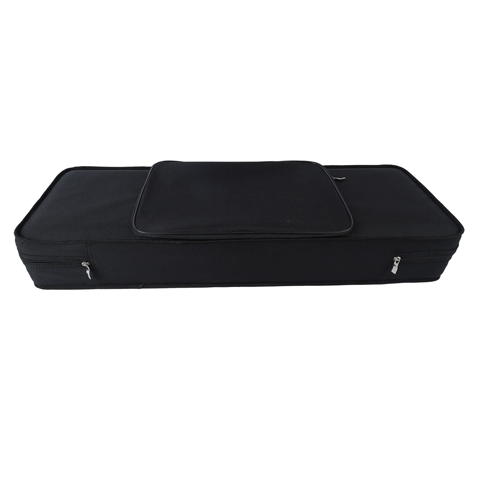 Custodia per violino portatile, forma oblunga resistente all'usura, fodera in cotone impermeabile, custodia per violino 4/4 in tessuto Oxford nero per riporre strumenti musicali