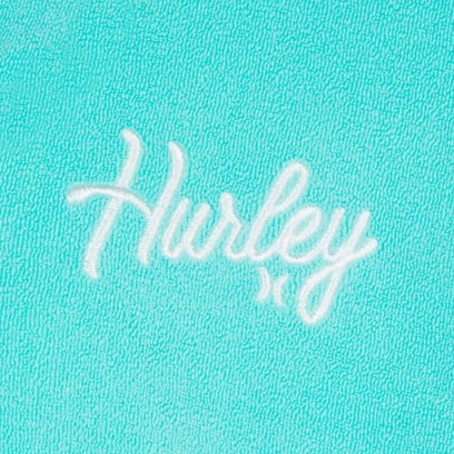Hurley Girls' French Terry Hooded Coverup Dress3