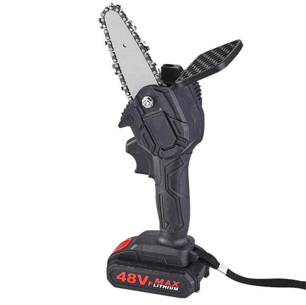 Mini Chainsaw Akumulatorowa, bezprzewodowa ręczna piła łańcuchowa z 2 akumulatorami, przenośna ręczna piła elektryczna 24 V do przycinania gałęzi drzew i cięcia drewna