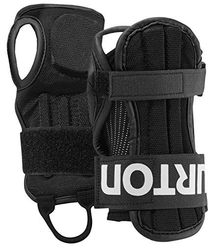 Burton Kids Adult Wrist Guards Guards - True Black, L