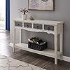 BELLEZE Hand Painted 47 Inch Entryway Hall Console Storage Table, Two Tone Accent Farmhouse Style Sideboard Decor… 51H6ia4halL. SS100