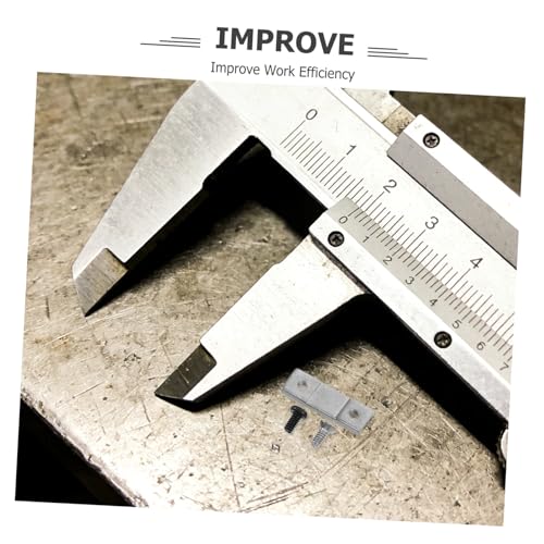 10 Sets Universal Metal Caliper Tail Limit Stop Plates miniatura 3