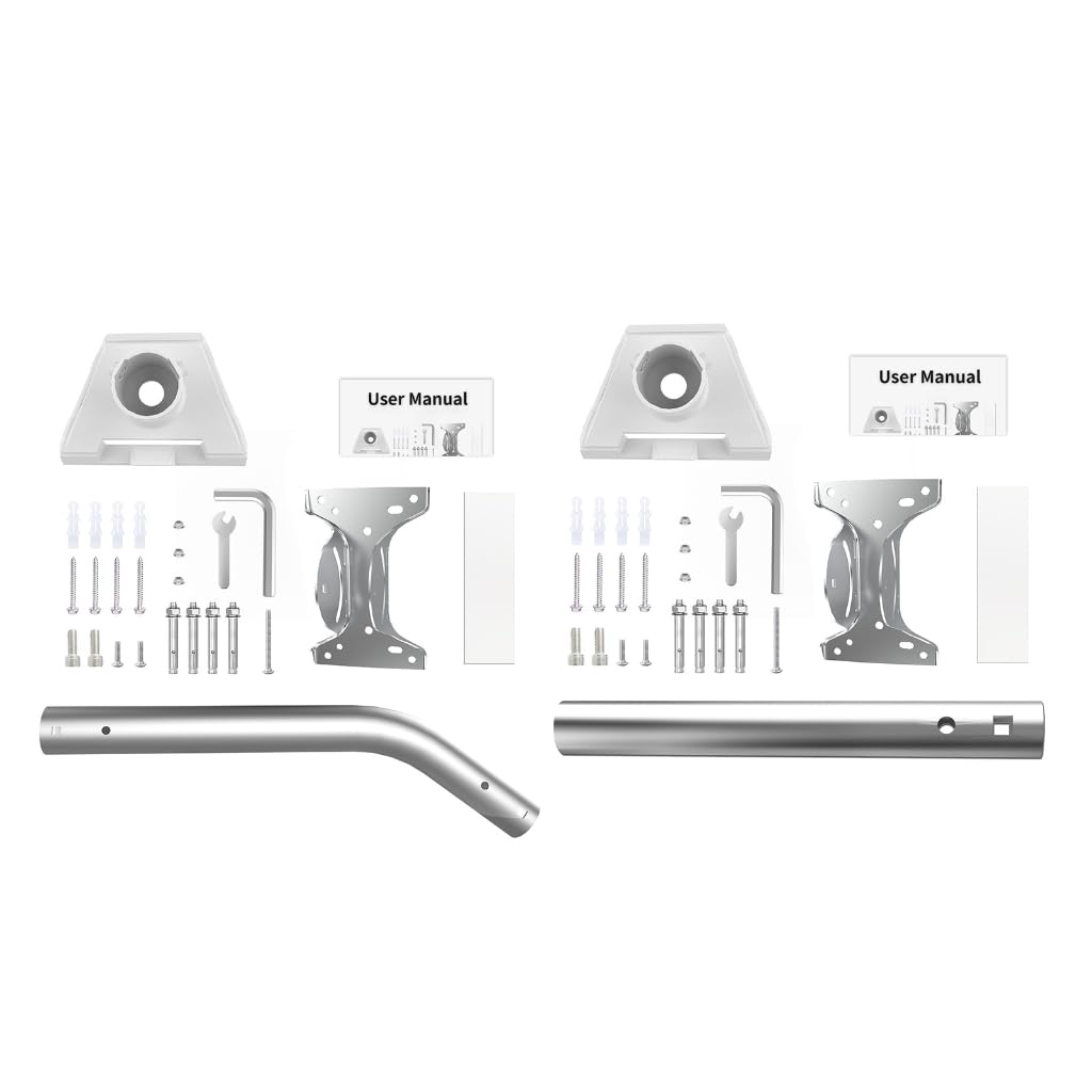 Accessoires de fixation murale pour satellite de toit avec outils d'installation inclus