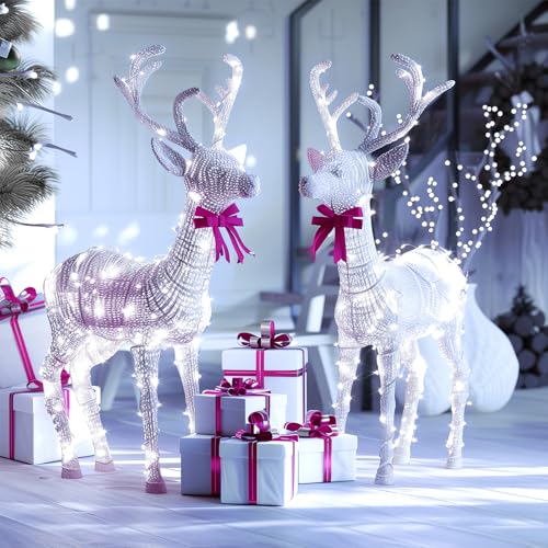 Image of Fairy Lights Plug in, 99Feet 300LEDs Pure White String Lights, Waterproof Flexible Silver Wire Starry Lights for Bedroom Dorm Wedding Garland Wreath Wall Mason Jar Indoor Outdoor Christmas Tree