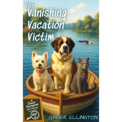The Vanishing Vacation Victim Audiolibro Por Ginger Ellington arte de portada