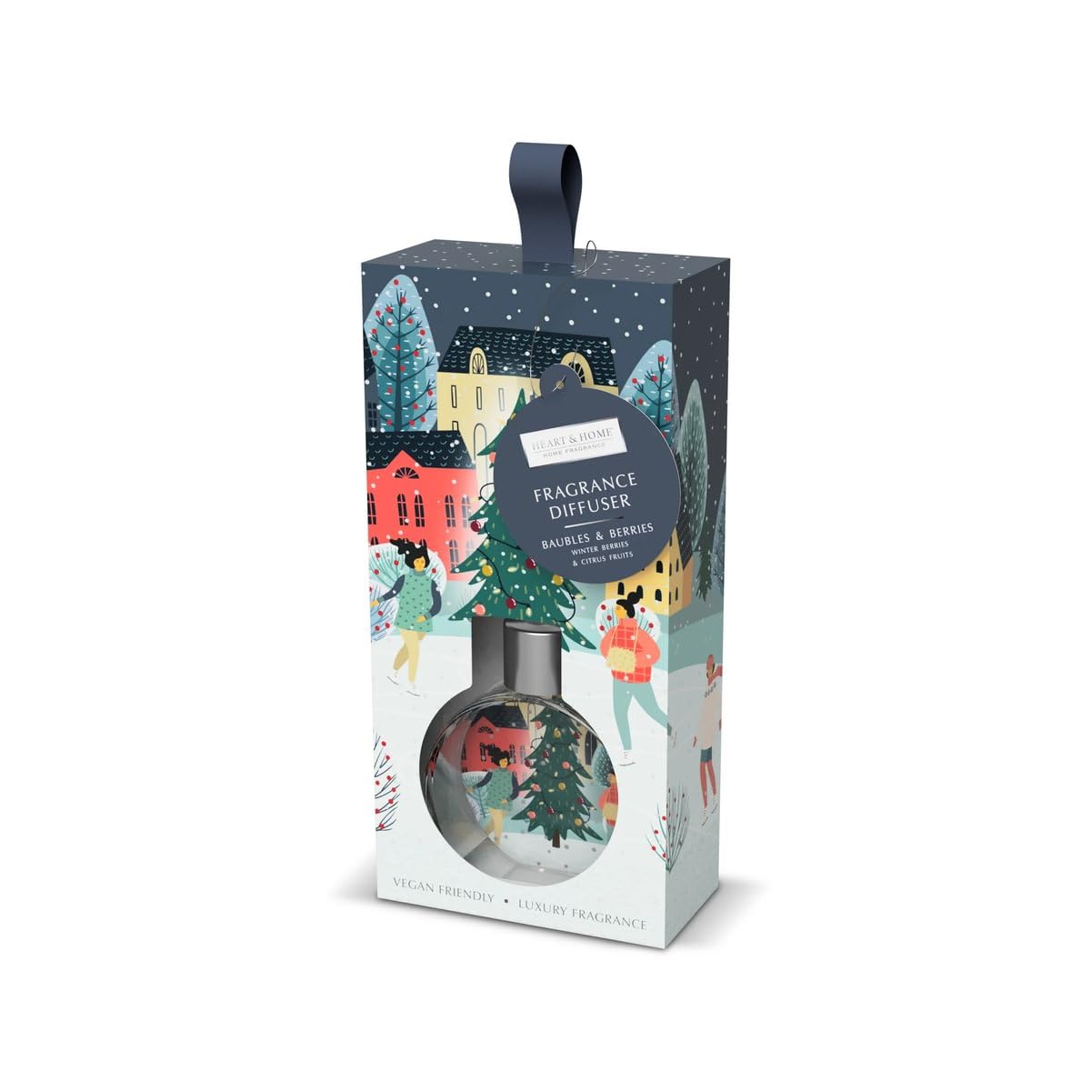 Heart And Home Black Heart & Home Fragrance Diffuser (Baubles & Berries)