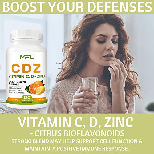 MFL-C-D-Z-Vitamin-C-1000mg-Vitamin-D3-125mcg-Zinc-25mg-Non-GMO-Gluten-Free-120-Vegetarian-Capsules-120-Servings