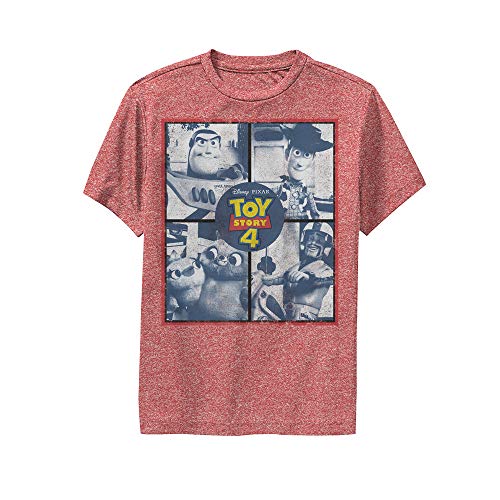T-shirt Disney enfant idéal pour le sport et l'école en rouge S