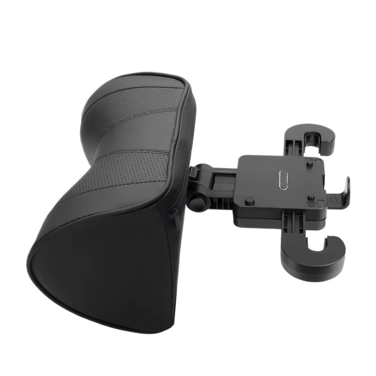 Autokopfstütze Autositz-Kopfstützenkissen, multifunktionales Nackenkissen, verstellbares Autozubehör(A09-black)