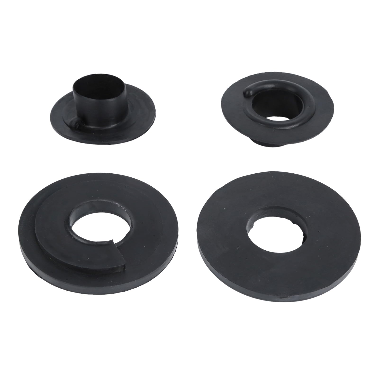 4 Stück Gummifederplatten kompatibel mit Transporter III Bus 1979–1992 Ersetzt 701511147