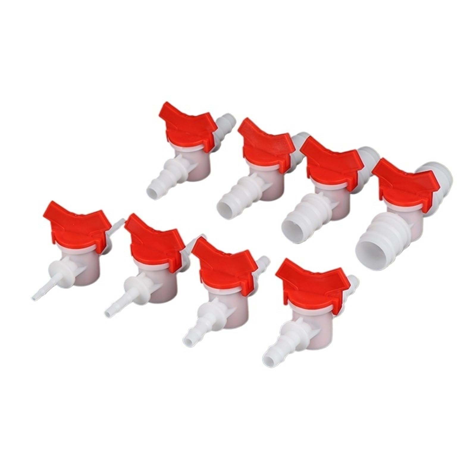 Robinet plastique 4mm pour stopper l'eau du goutte à goutte sans couper tout le jardin