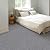 40 Tiles 20"x20" Carpet Tiles (107 sqft/Carton) - Non-Slip, Non-Adhesive, Padded Square Flooring for Home & Office - Easy DIY Installation, Seamless Look, Indoor & Outdoor Use