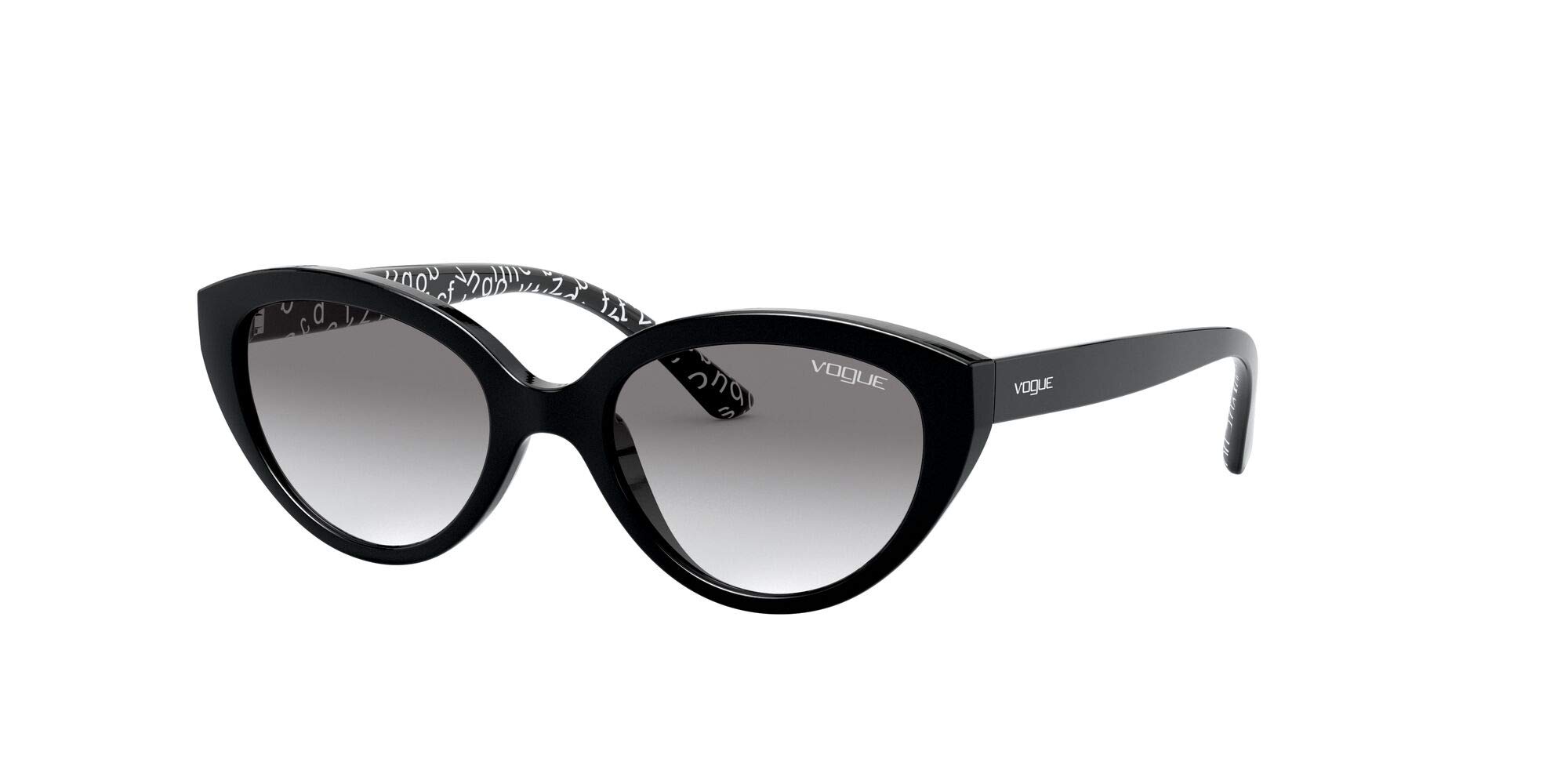 Vogue Gafas de sol para niños VJ2002 W44/11 color Negro gris tamaño de lente 46 mm