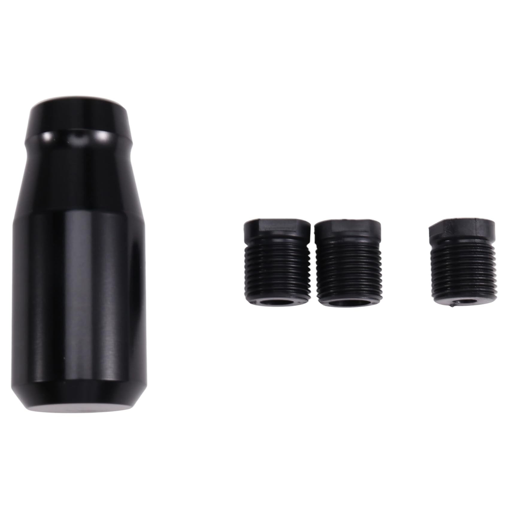 UDSKNV[KSL Car Gear Shift Knobs 78mm Aluminum Alloy Weighted Shifter Knob Set Metal Gear Lever Stick Handle Car Shift Handle Adapter