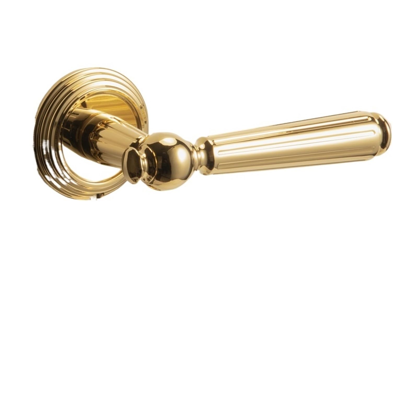 Serrure de porte magnétique en bois design épuré poignée fendue haut de gamme