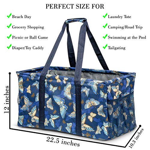 image for Lucazzi Extra Large Utility Tote Bag - Oversized Collapsible Reusable 