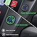 GemCoo 12V/24V USB Charger Socket, 36W QC 3.0 Dual USB Ports, Touch Switch, LED Indicator, Water Resistant, Green, for Car, RV, Boat, Truck, Motorcycle