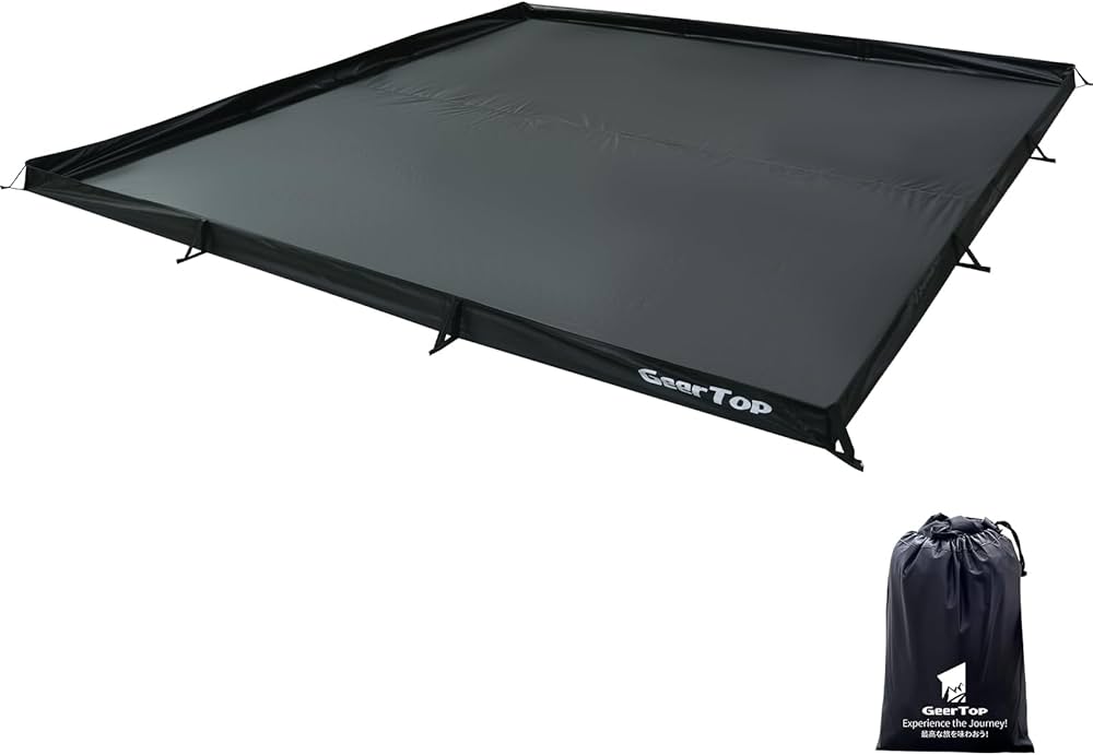 Amazon | Geer Top リビングシート バスタブ型グランドシート