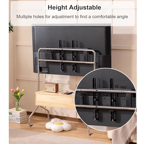 Soporte Móvil para TV con Ruedas para Pantallas 43-75" miniatura 5