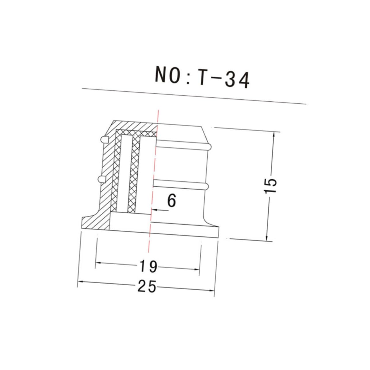 Toddmomy 3pcs Metal Volume Control Knobs for Guitar Bass with Rings Durable and Lightweight Design for Easy Installation and Use
