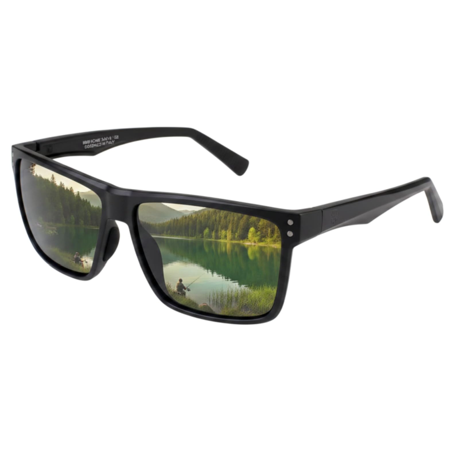 Polarisierte Hochleistungs-Sonnenbrillen aus Echtem Glas für Männer und Frauen, italienisches Design, Anti-Glare, UV400, Corning Echtes Glas Linsen