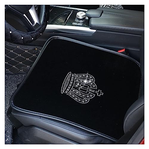 Housse de siège de voiture couronne diamant auto intérieur universel