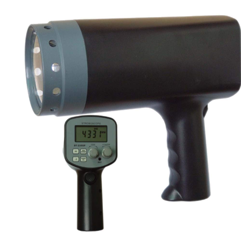 DT2350PE Black Stroboscope Flash Meter Tester Strobe Handheld Portable