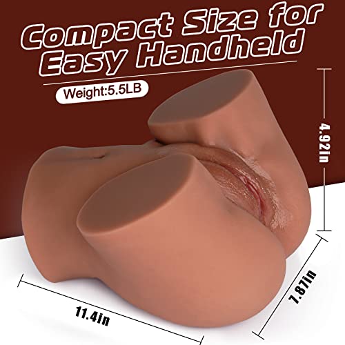 Image of BIG SHOCKED Brown Sex Doll Male Sex Toys Mens Sex Dolls Male Masturbators Realistic Adult Toys Stroker 3D Lifelike Soft Butt