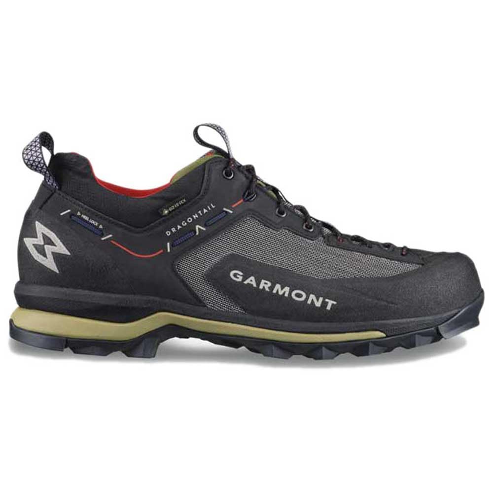 GARMONT Wanderschuhe – Dragontail Synth GTX – Herren, White/Moss Green, EU 41.5