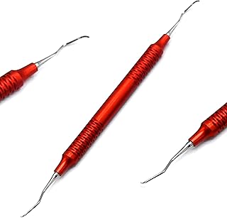 AAProTools 1EA Red Color Scaler Gracey Curette Periodontal Dental Instruments