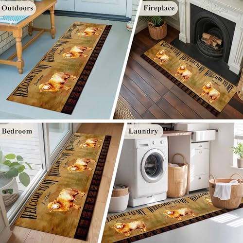 Tapete rectangular decorativo de 2 x 6 pies miniatura 6