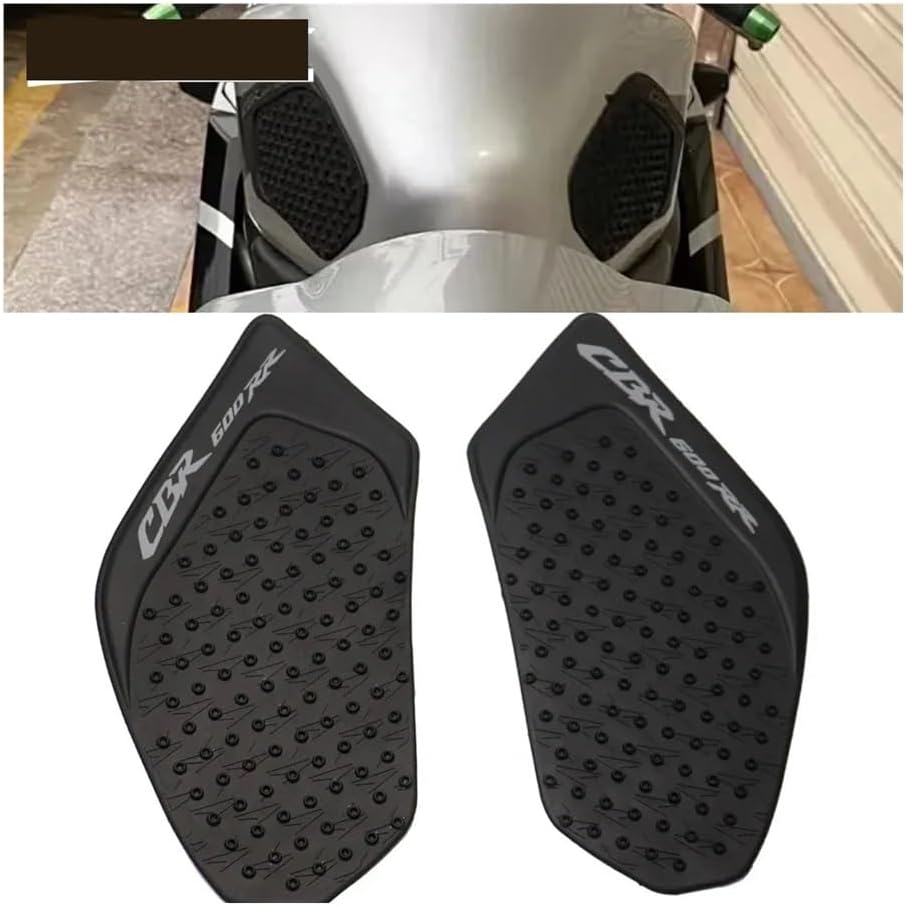 Tank Traction Pad for CBR600 RR CBR600RR 2003-2006 Motorcycle Rubber Protective Sticker Pad Motorcycle Fuel Tank Anti-Slip Mat