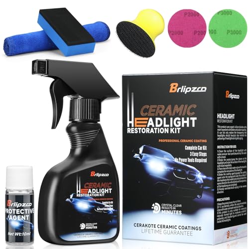 Brlipzrn Ceramic Headlight Restoration Kit