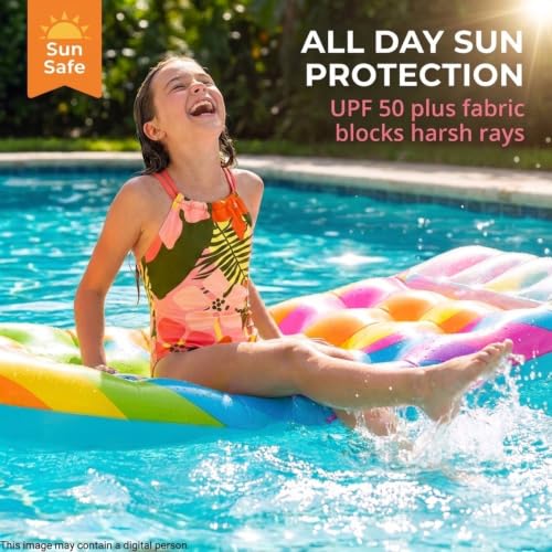 Image of Kanu Surf Girls Jasmine Beach Sport Halter One Piece Swimsuit