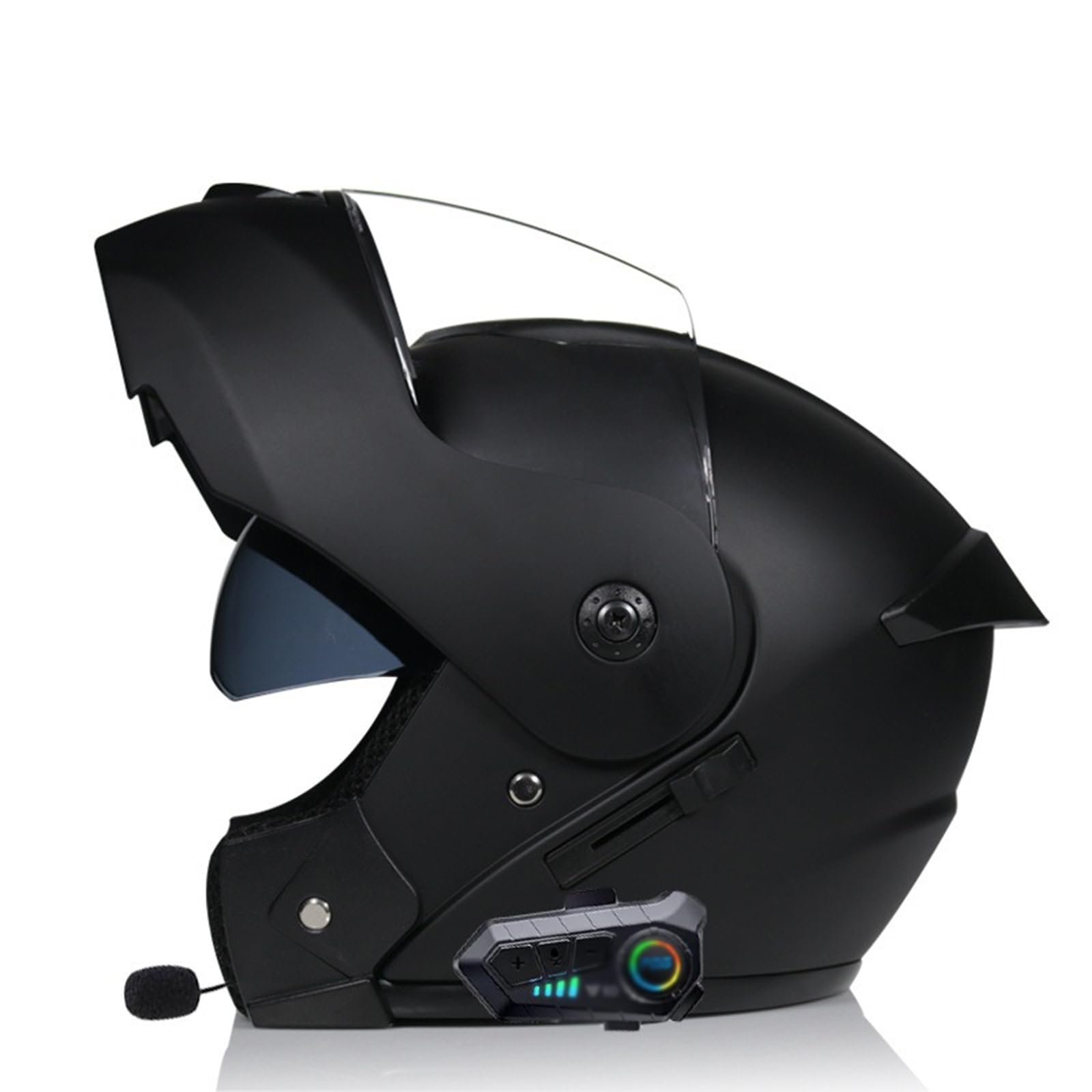 Casco Moto Bluetooth Integrado ZHTBATE Modular Casco Moto