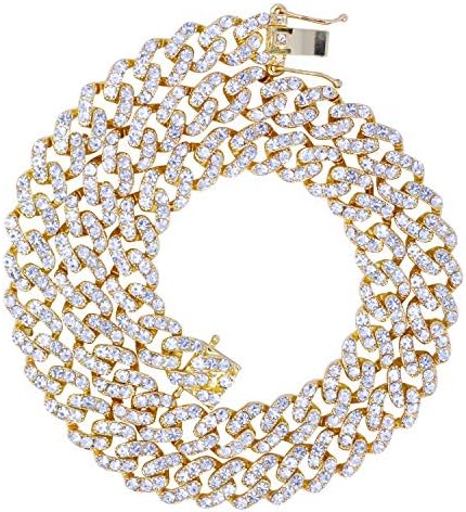 Gold Plated Micro Cuban Choker Chain 