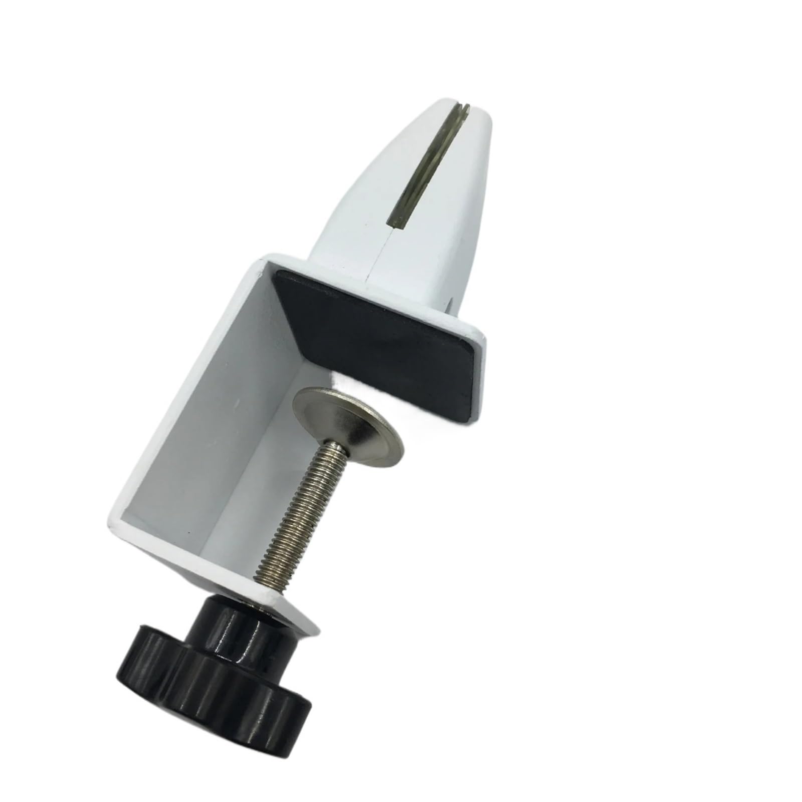 2Pcs Retaining Clip Desk Divider Clamp Partition Screen Stand Table Desktop Aluminum Alloy Tabletop Support Office for Desk