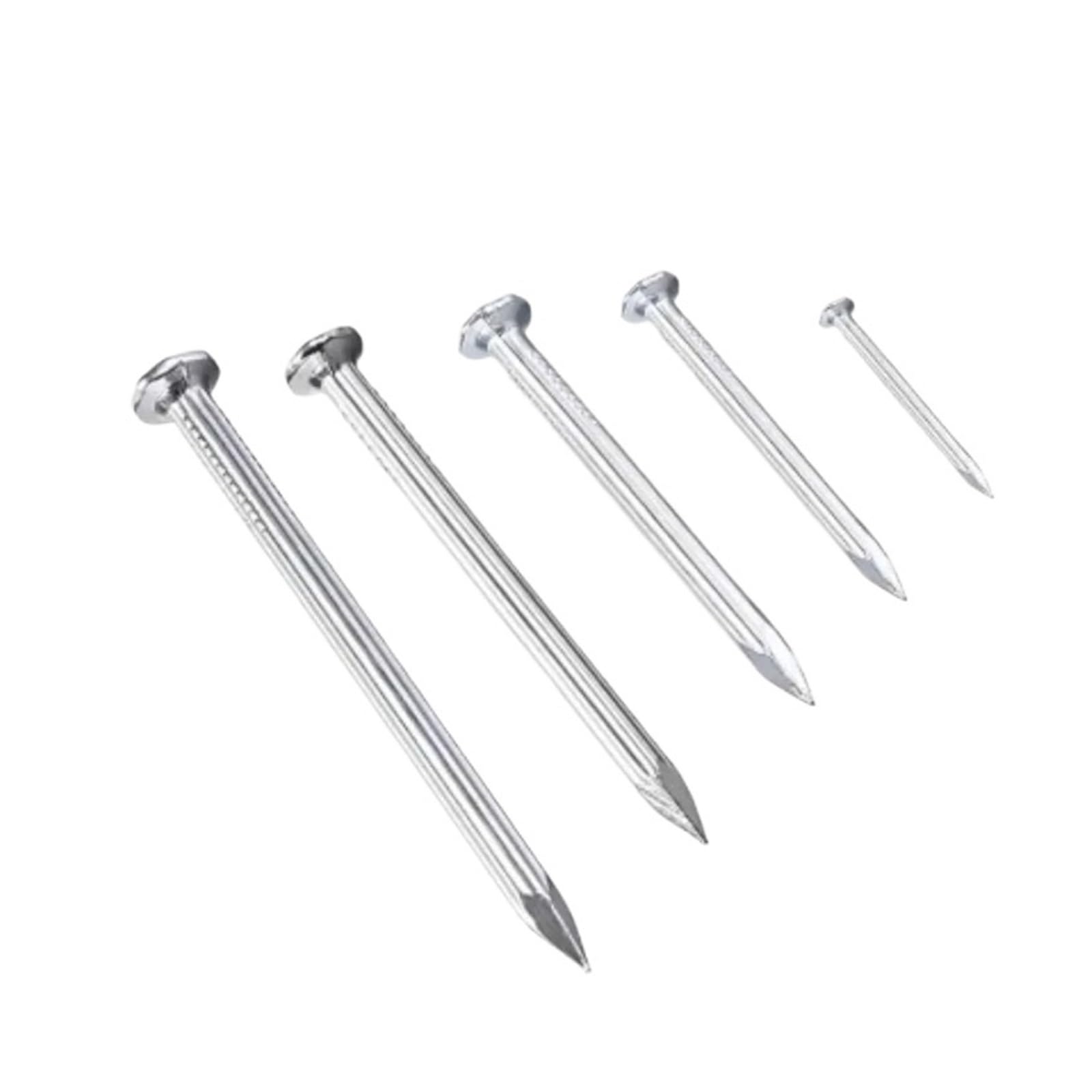 Dyyeuavt One Color Steel Nails And Cement Suitable For Concrete Walls, Wood Boards And Furniture, Available In Sizes Of 25Mm, 30Mm 40Mm 50Mm(40Mm 15Pcs)