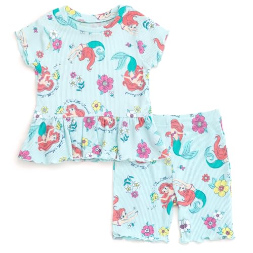 Image of Disney Girls' 2-Piece Tee and Shorts Set for Baby & Kids