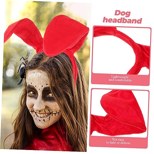 VALICLUD 3sätze Adorable Kostüm Für Wear-Resistant Hundekostüm Mit Rock Hundekopfband Und Pfotenschuhen Für Kindergartenfeiern Und Auftritte