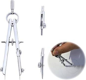 Amazon | MAEXUS コンパス スプリング式 精密製図コンパス 製図用