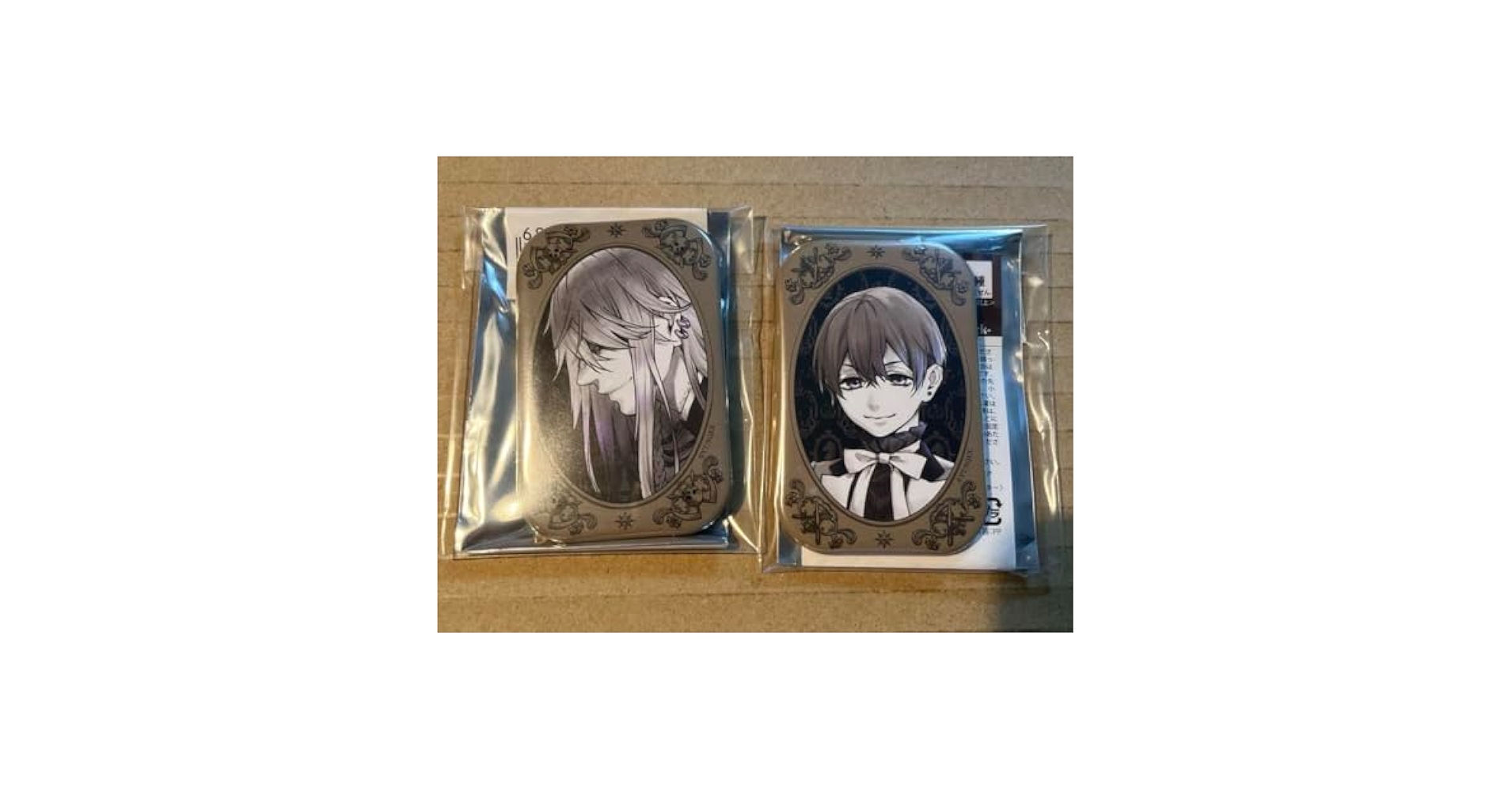 黒執事展 Rich Black 限定 シエル 兄 缶バッジセット 枢やな 『黒執事』 -Rich Black- 缶バッジ シエル(兄) | K-BOOKS