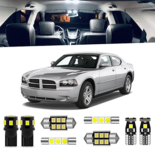 Kit interior LED 10 piezas para Dodge Charger 2006-2010 miniatura 1