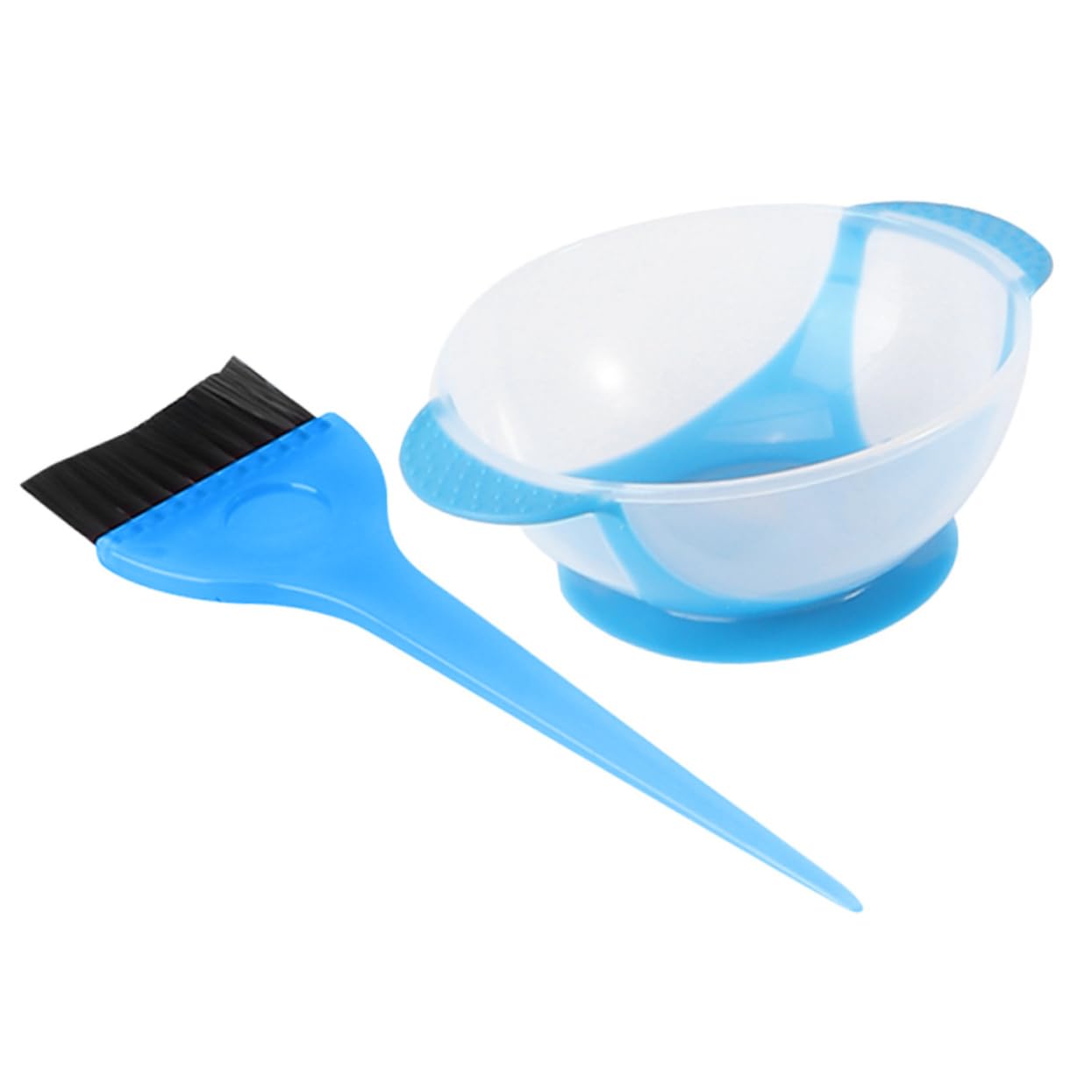 HOODANCOS Hair Dye Mixing Bowl with Brush Set Hair Coloring Tool Kit Styling Bowl for Salons Home