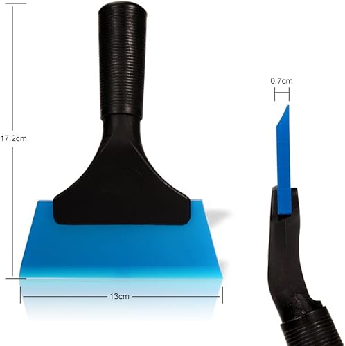 Miniatura 4 de EHDIS Herramienta de tinte de ventana de goma de 5 pulgadas, espátula antideslizante y práctica para teñir ventanas, aplicador de envoltura de