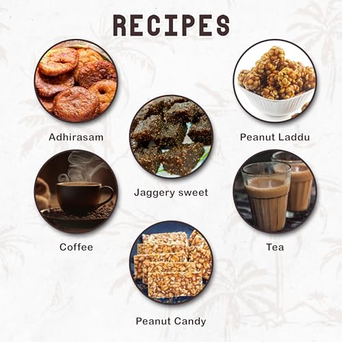 Image of Food Mynk Palm Jaggery Powder (1Kg) | Palm Sugar | Palm Jaggery Powder | Karupatti | Thati Bellam (1Kg)